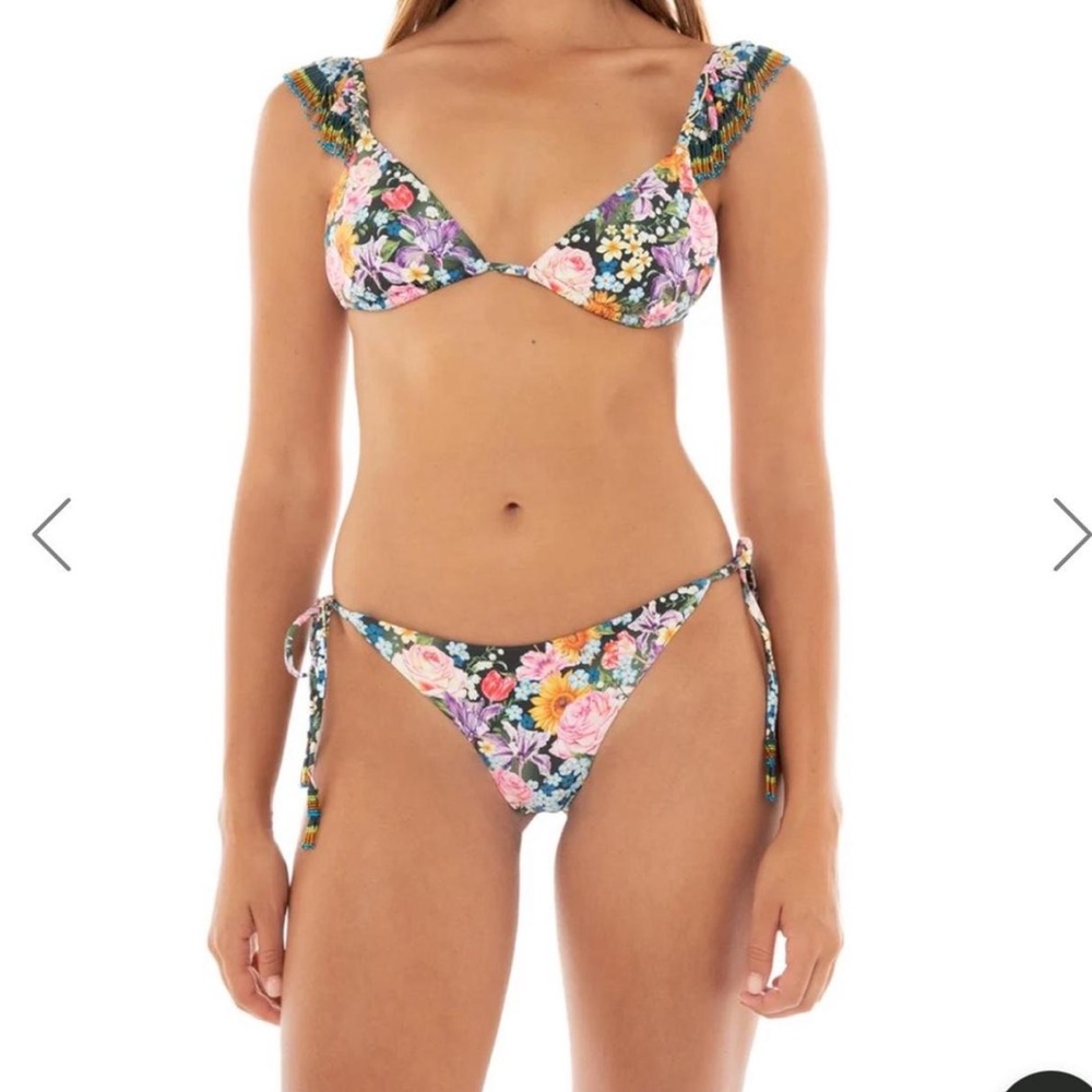 Agua Bendita Multicolor Floral Bikini